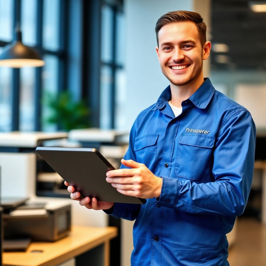 Certified PrintProSetup technician ready to assist